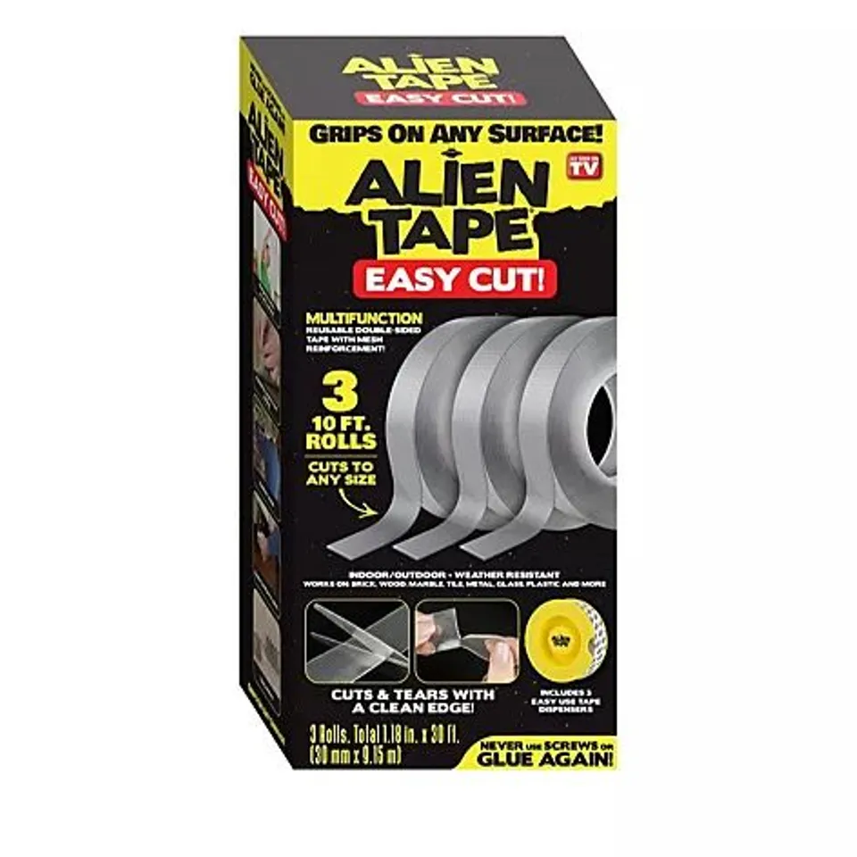BELL & HOWELL ALIEN TAPE EASY CUT SET OF 3