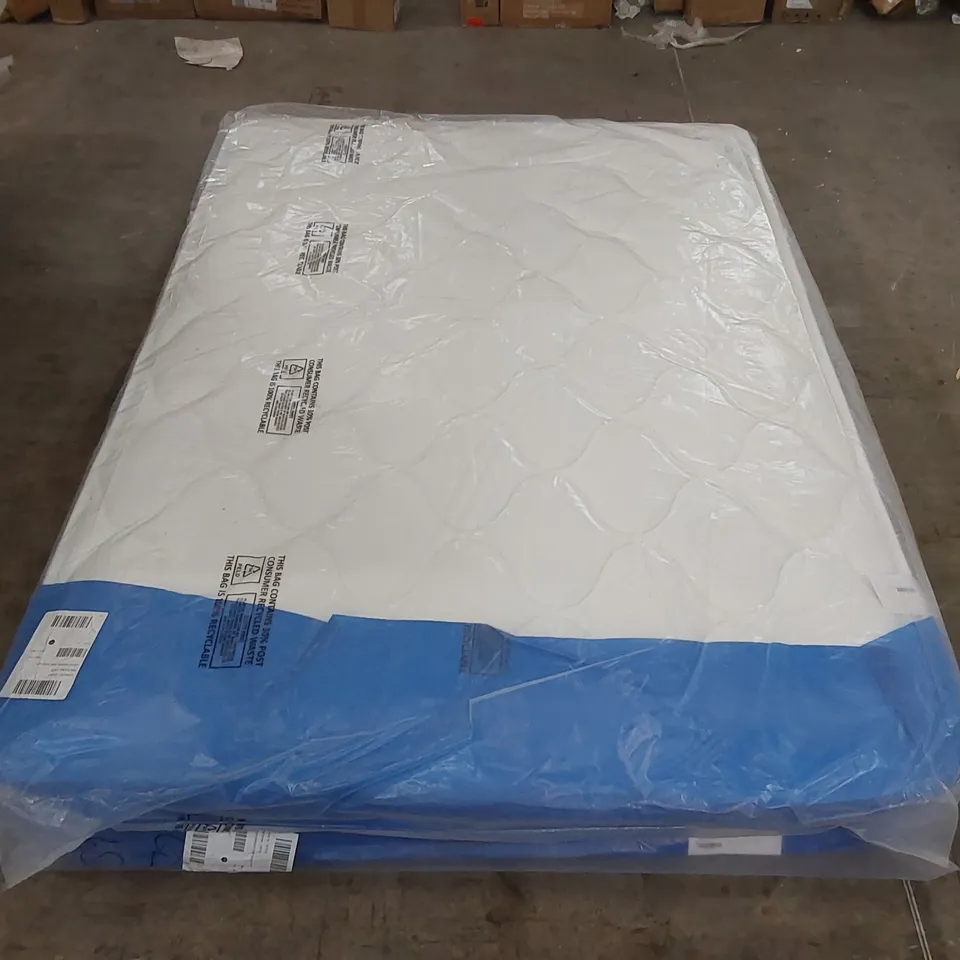 QUALITY BAGGED DOUBLE 135cm AIRSPRUNG MEMORY FOAM COMFORT MATTRESS RRP £699