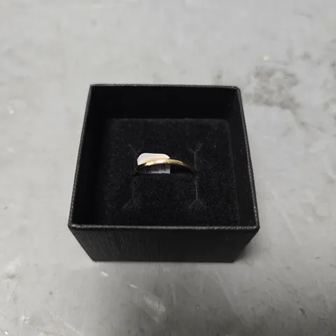 THE LOVE COLLECTION 9CT YELLOW GOLD 2MM HEAVY D SHAPE BAND - SIZE UNSPECIFIED 