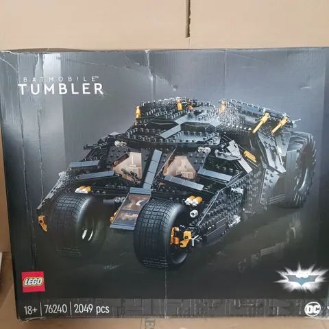 BOXED LEGO 76240 BATMAN THE DARK KNIGHT TRILOGY BATMOBILE TUMBLER 76240