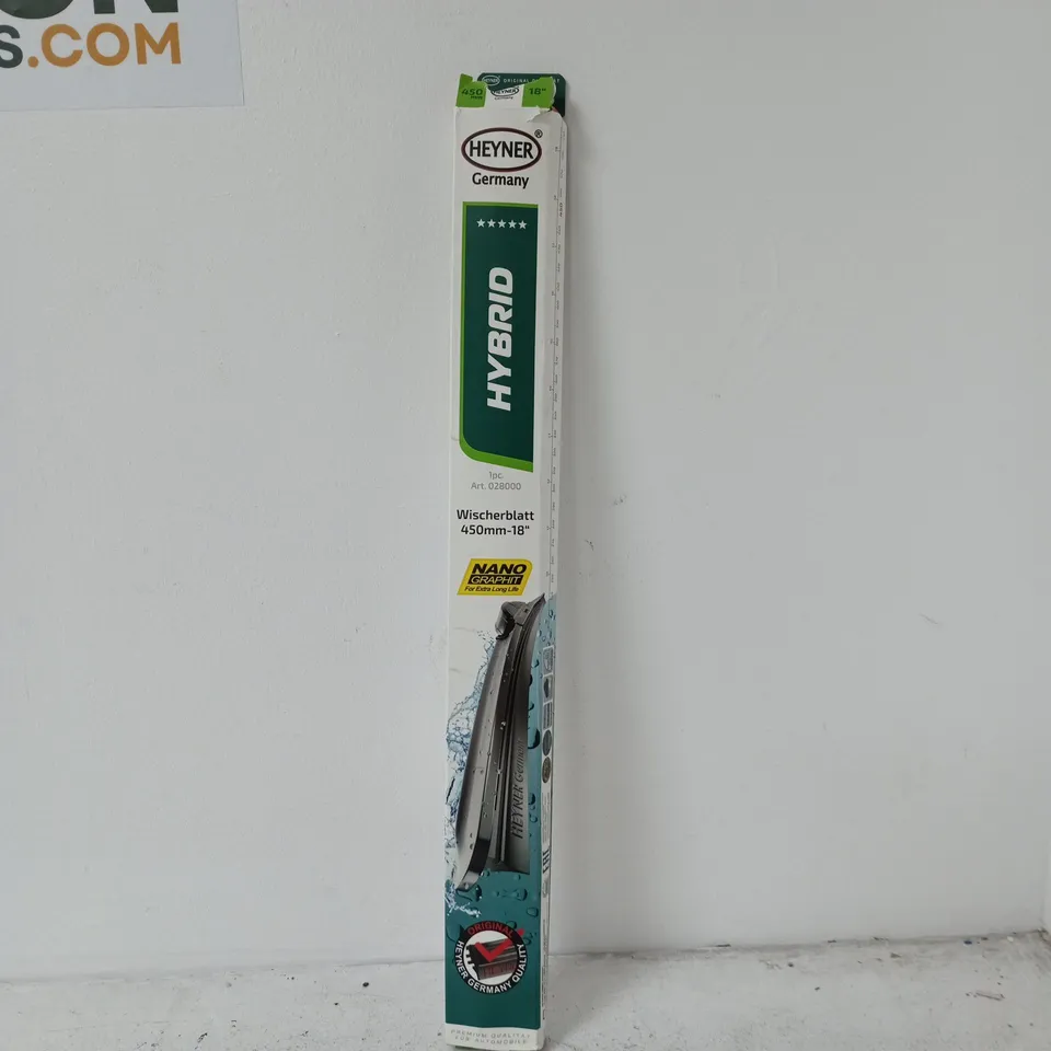 HEYNER HYBRID WINDSHIELD WIPER BLADE 450MM (18") BOXED