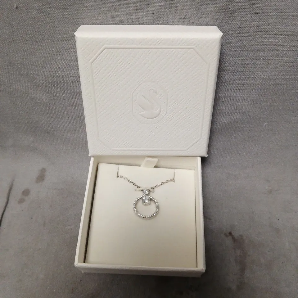 BOXED SWAROVSKI SILVER PLATED CRYSTAL CONSTELLA PENDANT NECKLACE