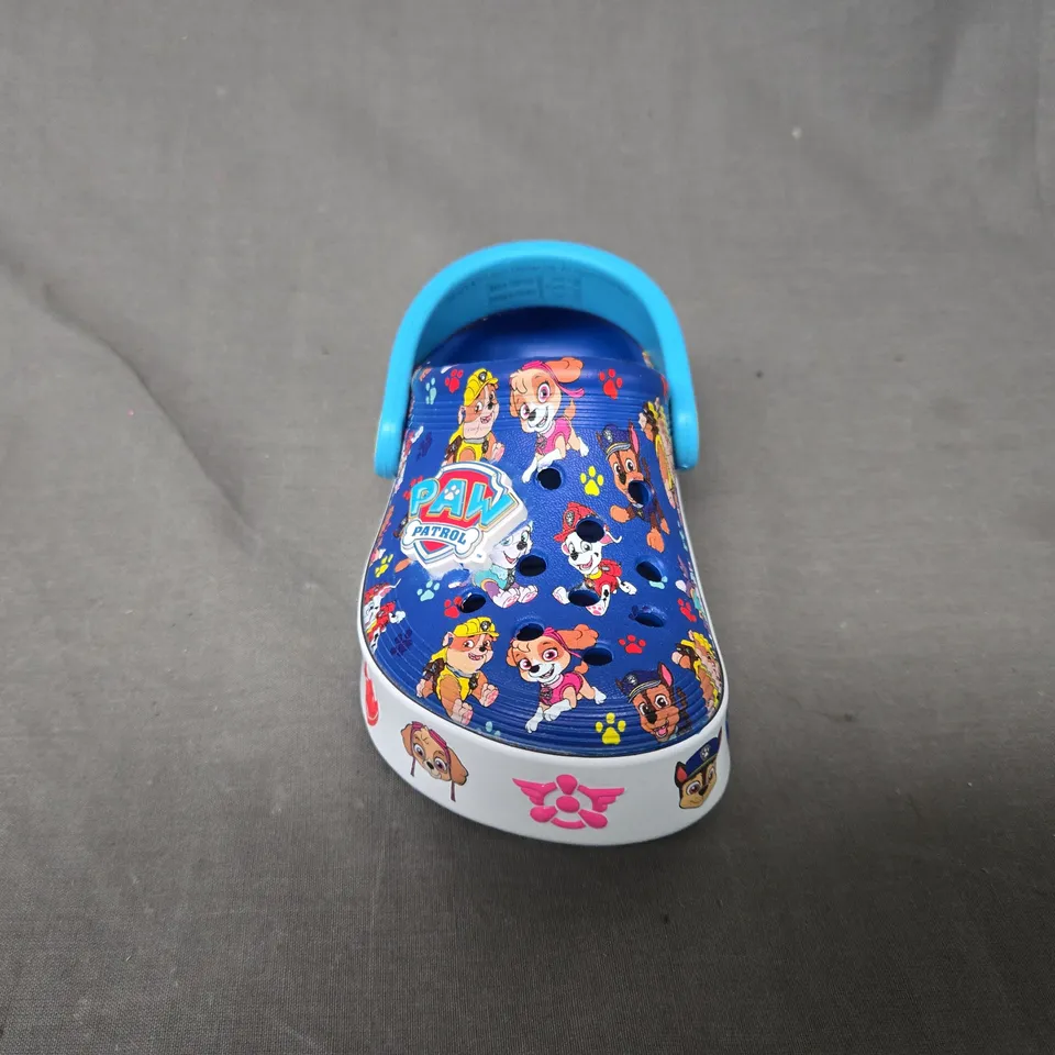 CROCS TODDLER KIDS PAW PATROL OFF COURT CLOGS FROM FINISH LINE - UK C8