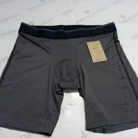 NIKE PRO GREY SHORTS - XL