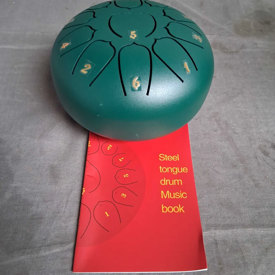 BOXED STEEL TONGUE DRUM MUSIC DRUM