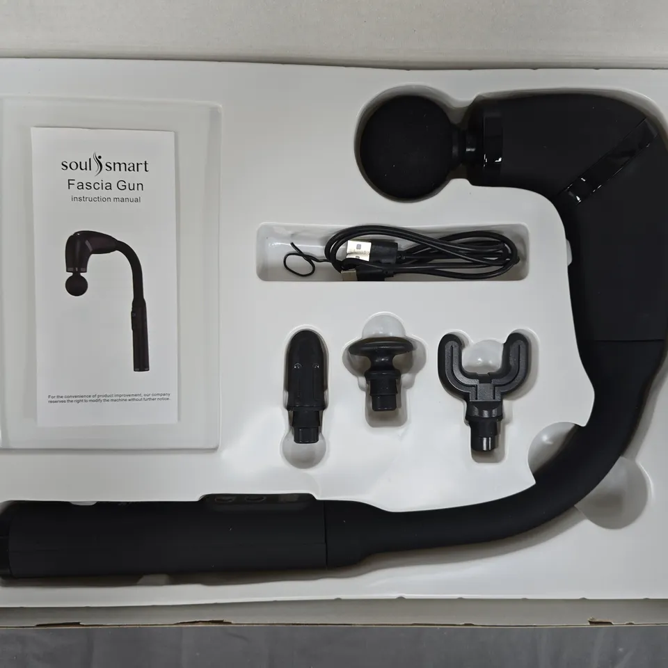SOULSMART FASCIA GUN MASSAGE RELIEF GUN – BOXED