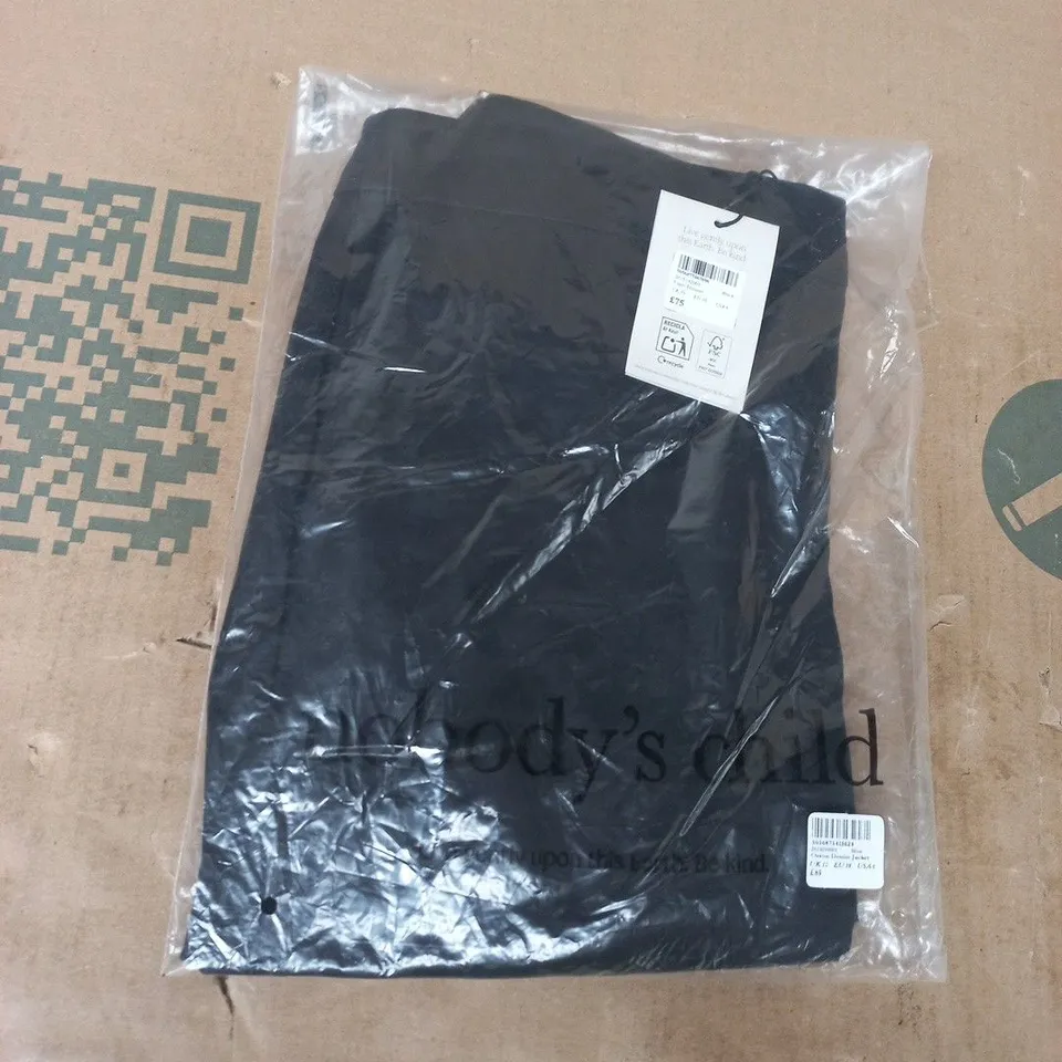 BAGGED NOBODY'S CHILD CAPRI TROUSERS IN BLACK SIZE UK 10