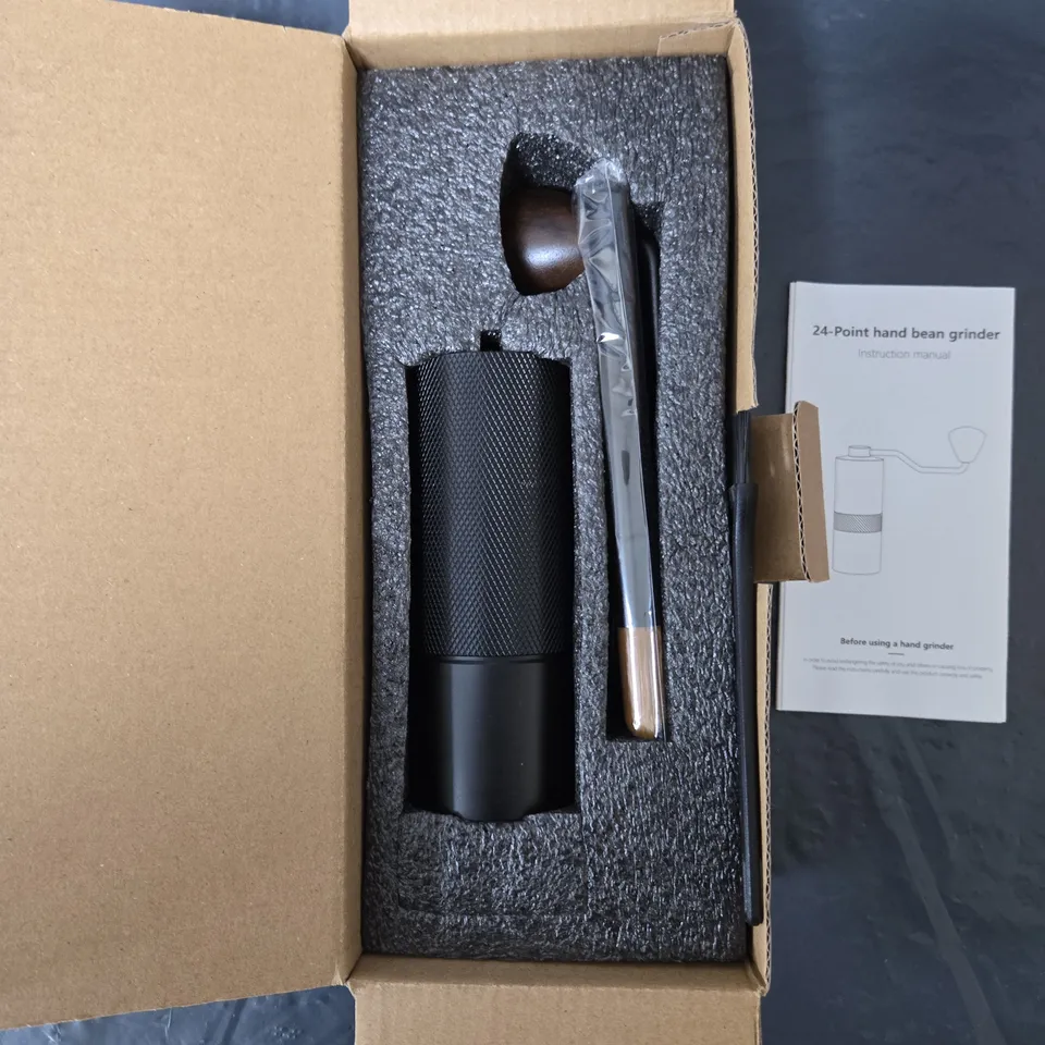 24-POINT HAND BEAN GRINDER – MANUAL COFFEE GRINDER