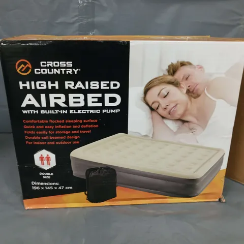 BOXED CROSS COUNTRY HIGH RAISED AIRBED