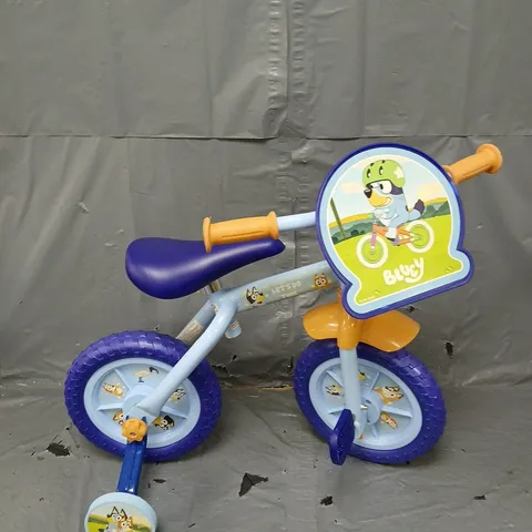 BLUEY CHILDRENS STABELISER BIKE 