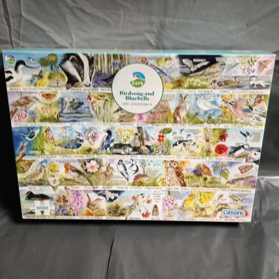 SEALED RSPB BIRDSONG AND BLUEBELL 1000-PIECE PUZZLE