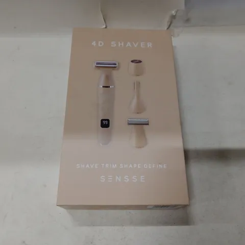 BOXED SENSE 4D SHAVER – SHAVE, TRIM, SHAPE, DEFINE