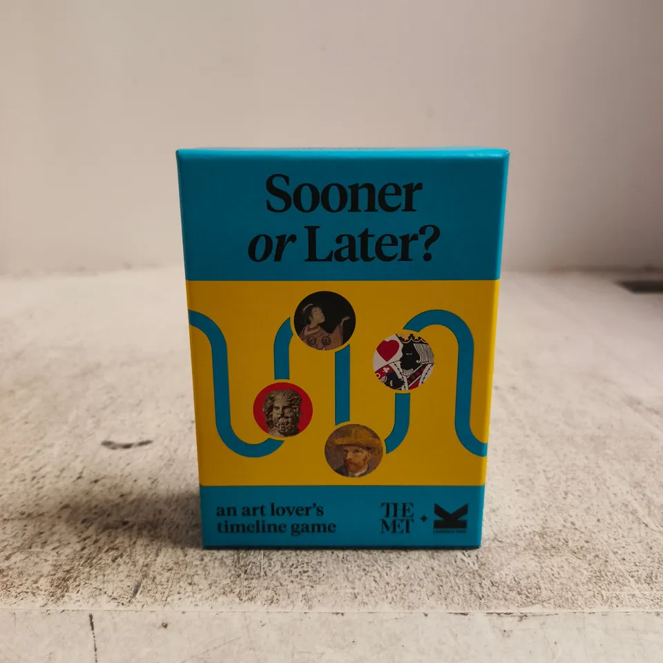 SOONER OR LATER? AN ART LOVERS TIMELINE GAME THE MET LAURENCE KING