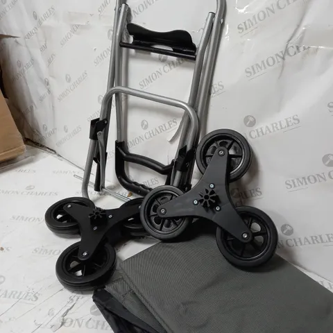 LOCK 'N LOCK INSULATED SHOPPING TROLLEY CART IN GREY
