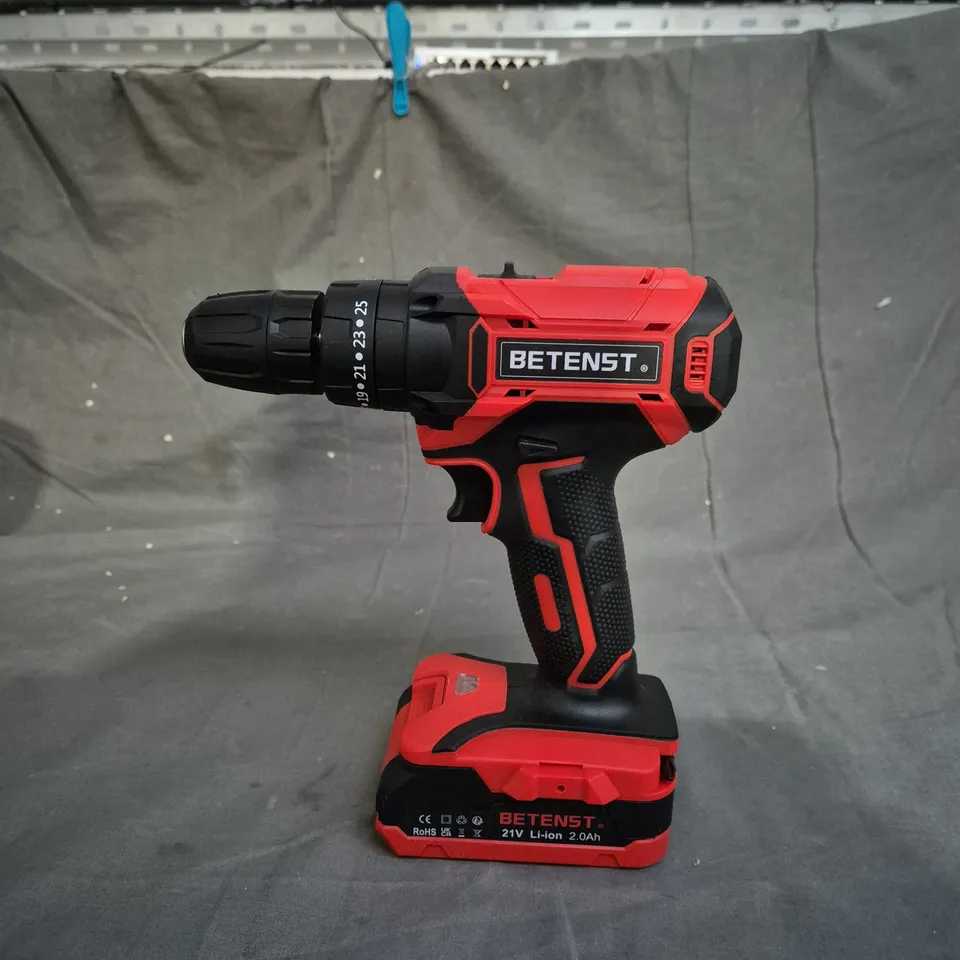 BETENST 21V CORDLESS DRILL DRIVER WITH CASE