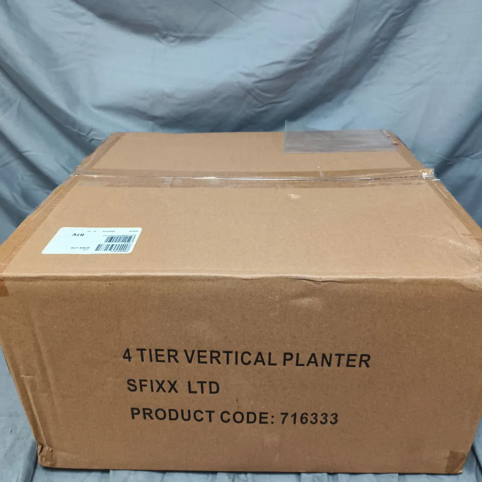 S-FIXX 4 TIER VERTICAL MODULAR PLANTER 