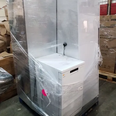 PALLET OF APPROXIMATELY 4 UNPROCESSED RAW RETURN WHITE GOODS TO INCLUDE