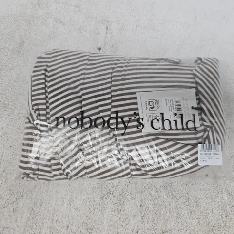 BAGGED NOBODY'S CHILD NELLIE MIDI DRESS IN CREAM SIZE UK 10