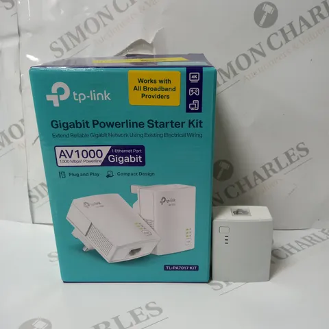 BOXED SEALED TP-LINK AC1000 POWERLINE STARTER KIT