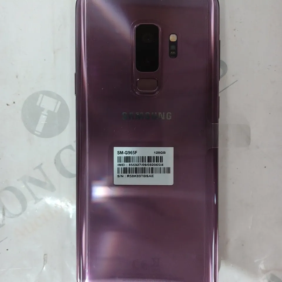 BOXED SAMSUNG GALAXY S9+ SMARTPHONE SM-G965F