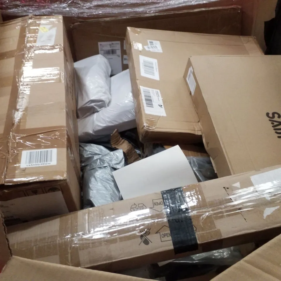 PALLET CONTAINING ASSORTED PRODUCTS INCLUDING TODDLER TOWER, SCOOTER, PORTABLE WARDROBE & SHOWER SYSTEM