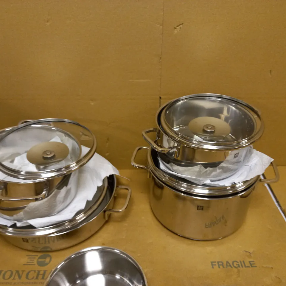 ZWILLING QUADRO – 5 PIECE COOKWARE SET