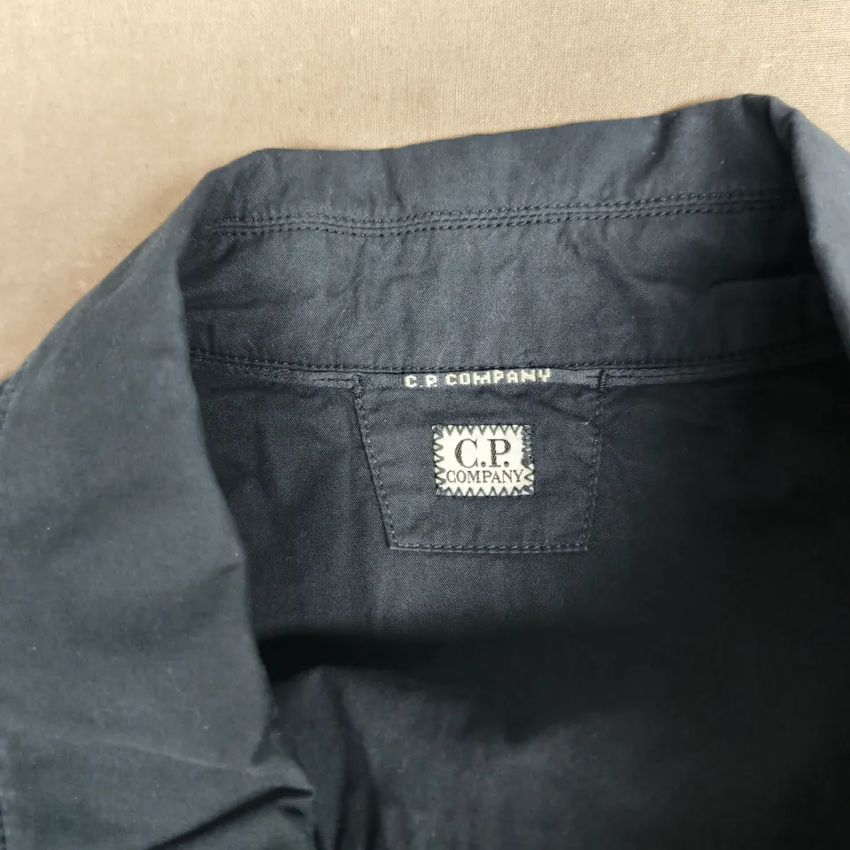 C.P. COMPANY LONG SLEEVE SHIRT IN NAVY - XXL