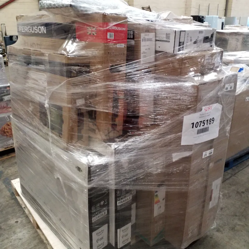 PALLET OF APPROXIMATELY 17 UNPROCESSED RAW RETURN HOUSEHOLD AND ELECTRICAL GOODS TO INCLUDE;
