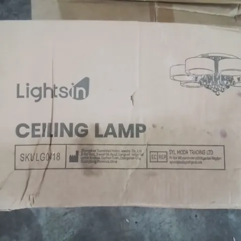 BOXED LIGHTS IN CEILING LAMP SKULG0418