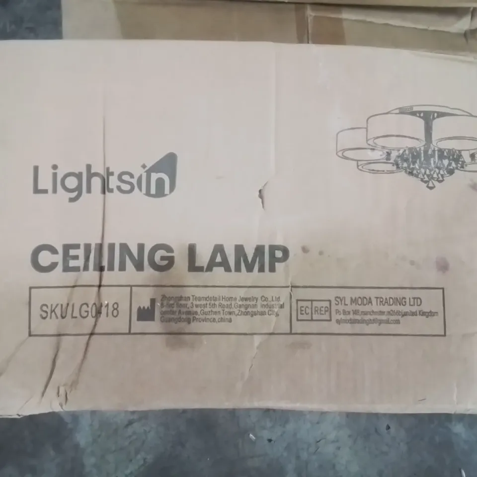 BOXED LIGHTS IN CEILING LAMP SKULG0418