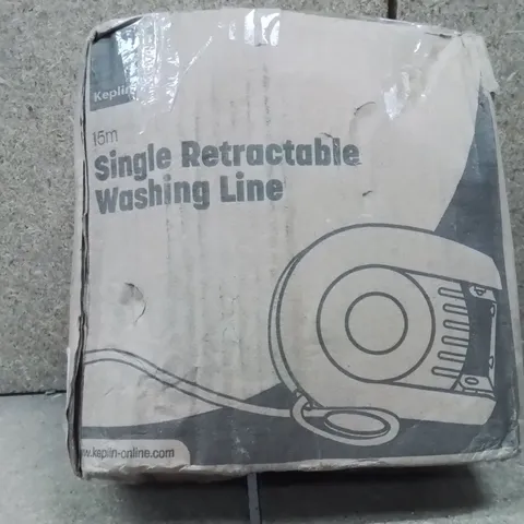 BOXED 15M RETRACTABLE WASHING LINE