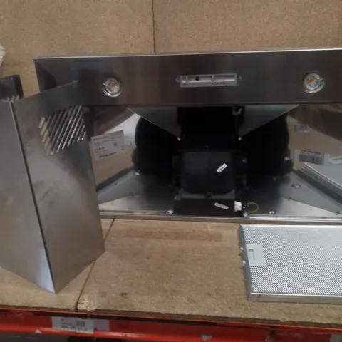 RANGEMASTER RHDC90SS/C 90CM CHIMNEY COOKER HOOD STAINLESS STEEL