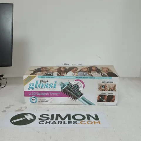 SHARK GLOSSI HAIR STYLING TOOL – TURQUOISE