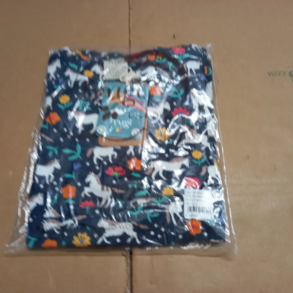BAGGED FRUGL SPRING SKATER DRESS IN WILD HORSES - 2/3 YRS