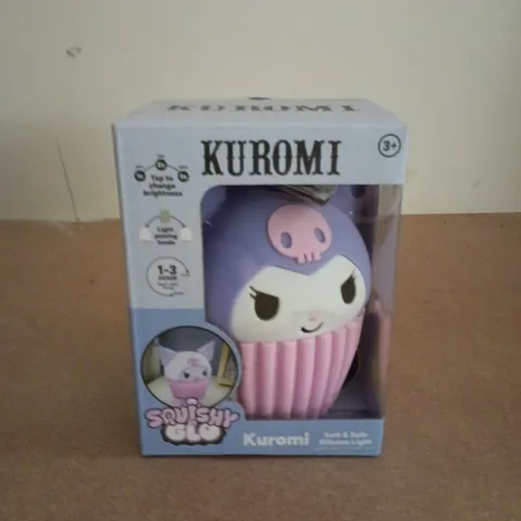 BOXED KUROMI SQUISHY GLO SILICONE LIGHT