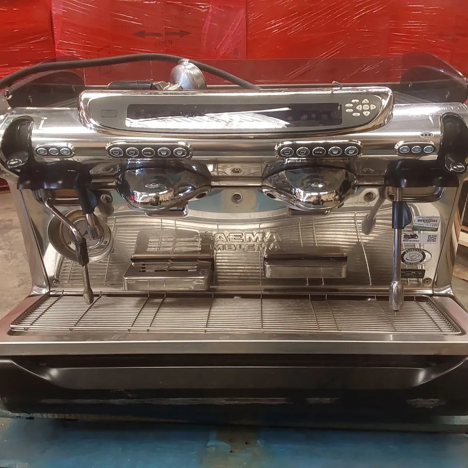 FAEMA EMBLEMA 2 GROUP COMMERCIAL TALL CUP COFFEE MACHINE