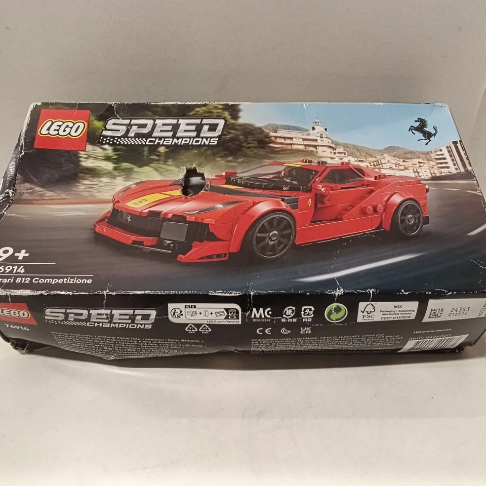 LEGO SPEED CHAMPIONS FERRARI 812 COMPETIZIONE 76914 – BOXED