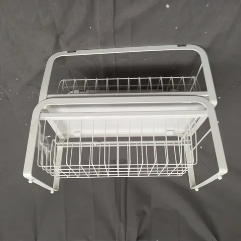 COOK'S ESSENTIALS METAL 2 LAYER PULL BASKET STORAGE