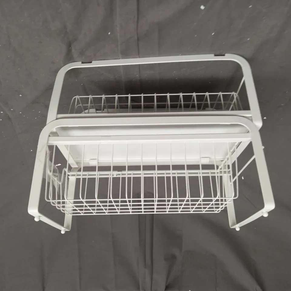COOK'S ESSENTIALS METAL 2 LAYER PULL BASKET STORAGE
