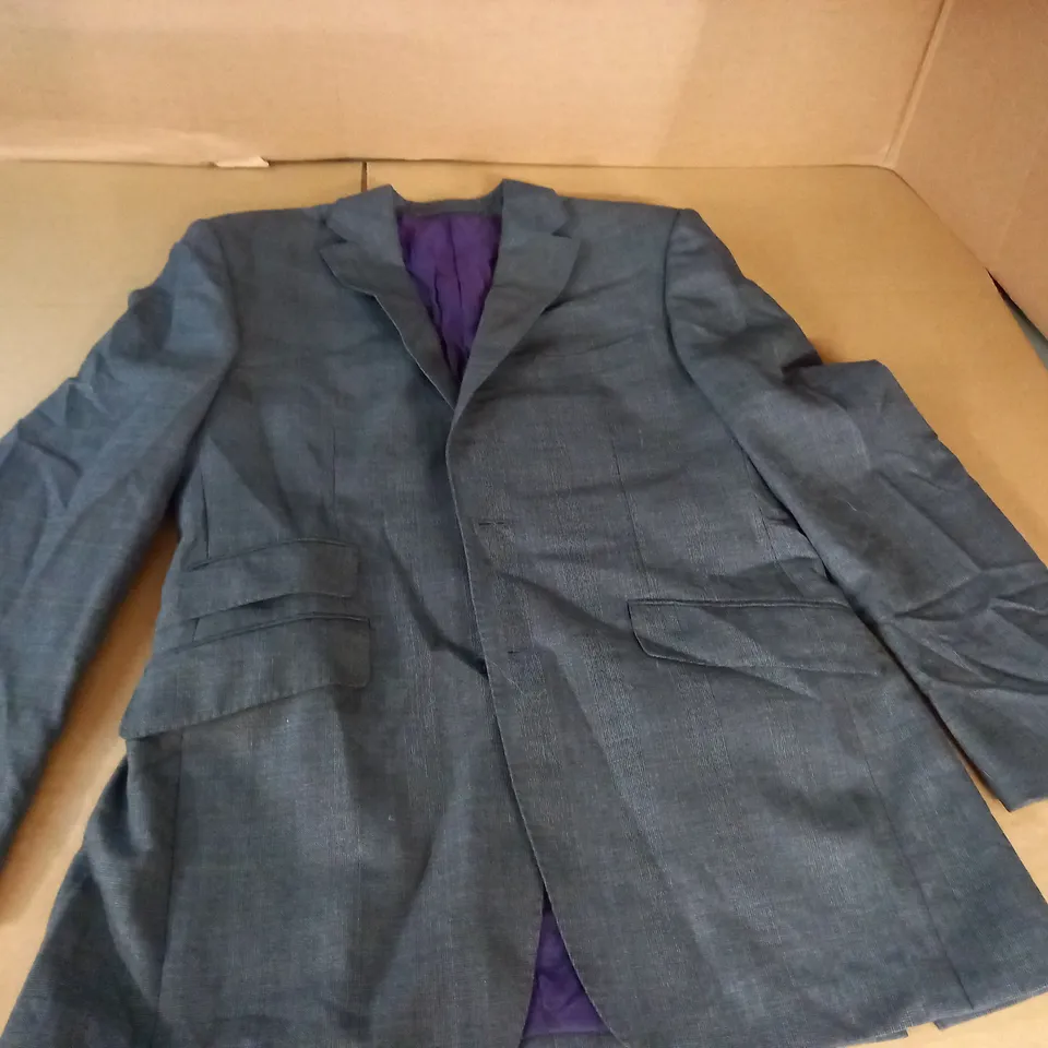 ALFRED BROWN SARTORIAL REGULAR FIT PURE NEW WOOL SUIT JACKET - CHEST 38" MED