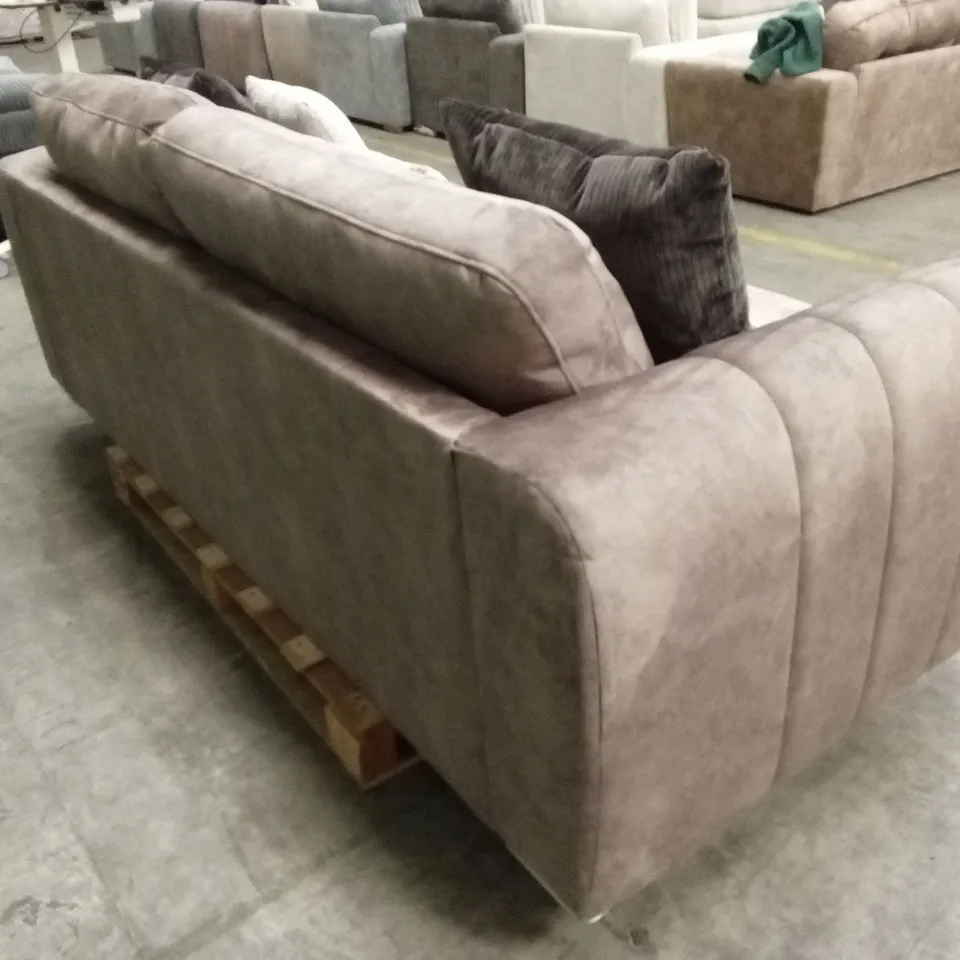 AMARA 3 SEATER SOFA - CHOCOLATE RRP £1349