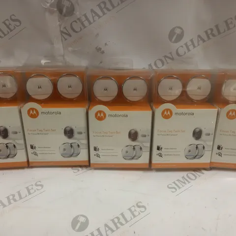 5 X BOXED MOTOROLA FOCUS TAG TWIN SET 