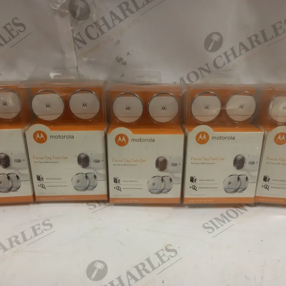 5 X BOXED MOTOROLA FOCUS TAG TWIN SET 