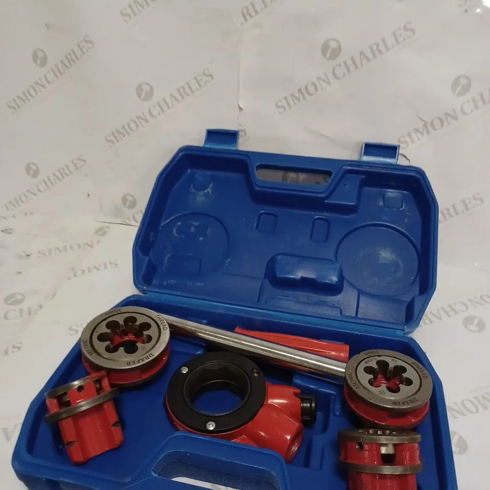 DRAPER 22496 METRIC RATCHET PIPE THREADING KIT