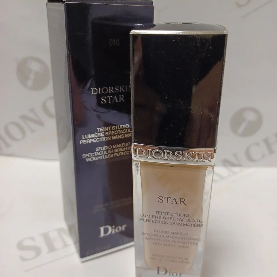 DIORSKIN STAR STUDIO LIQUID FOUNDATION 30ML - 010 IVORY