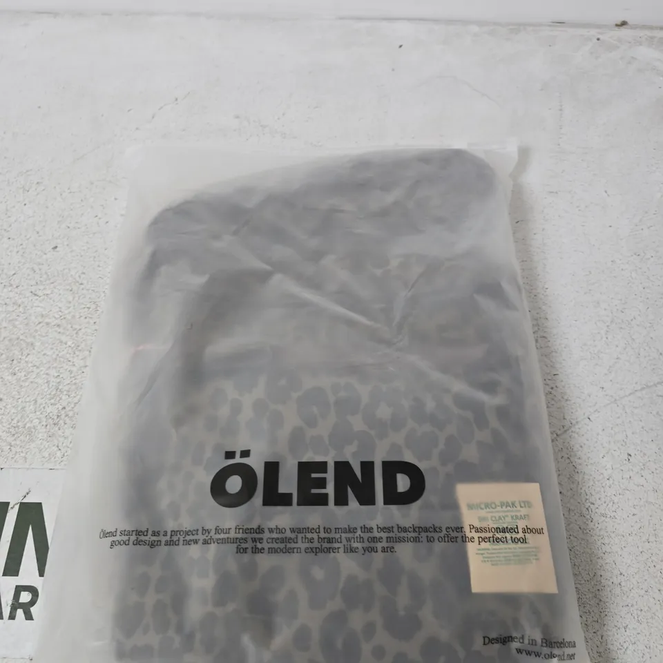 ÖLEND LEOPARD PRINT BAG 