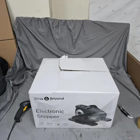 BLISS & BEYOND ELECTRONIC STEPPER – BOXED
