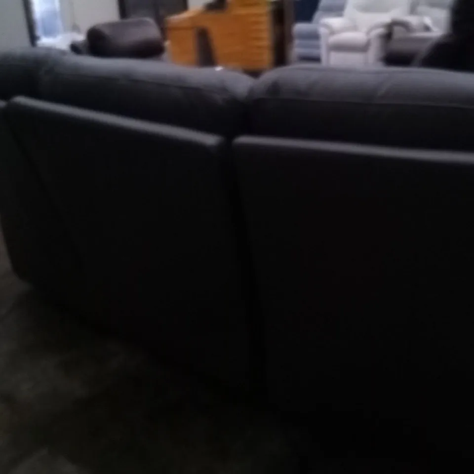 DESIGNER G PLAN MADE KINGSBURY CAMBRIDGE SLATE ELECTRIC RECLINING 3 SEATER CURVED SOFA