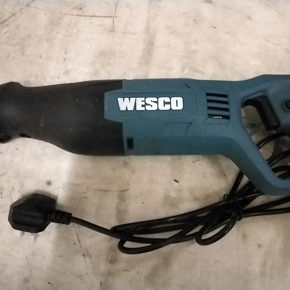 WESCO RECIPROCATING SAW 800W 0-2700/MIN