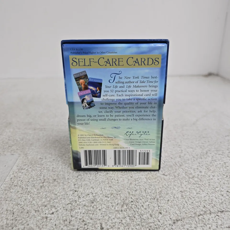 CHERYL RICHARDSON SELF CARE CARDS 52 CARD DECK 